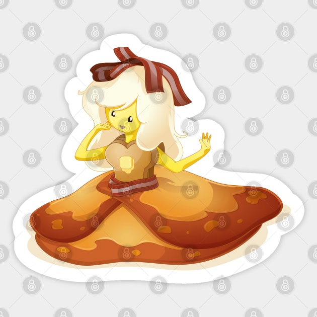 Breakfast Princess Sticker by MarilithsBlades